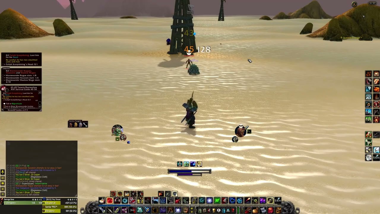 Ferals - Level 45 Hunter Ultra Hardcore Self Found 💀