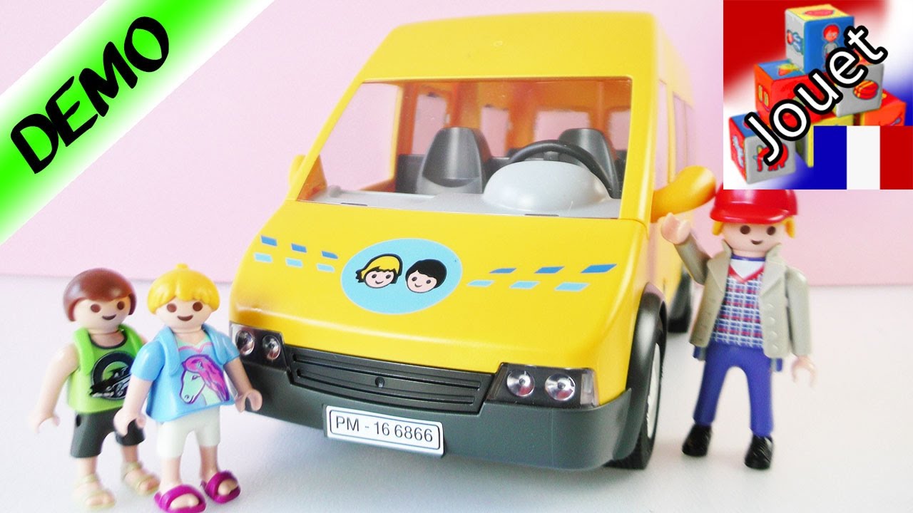 Playmobil 6866 Bus scolaire | Construction et Démo | Back to school avec un bus scolaire