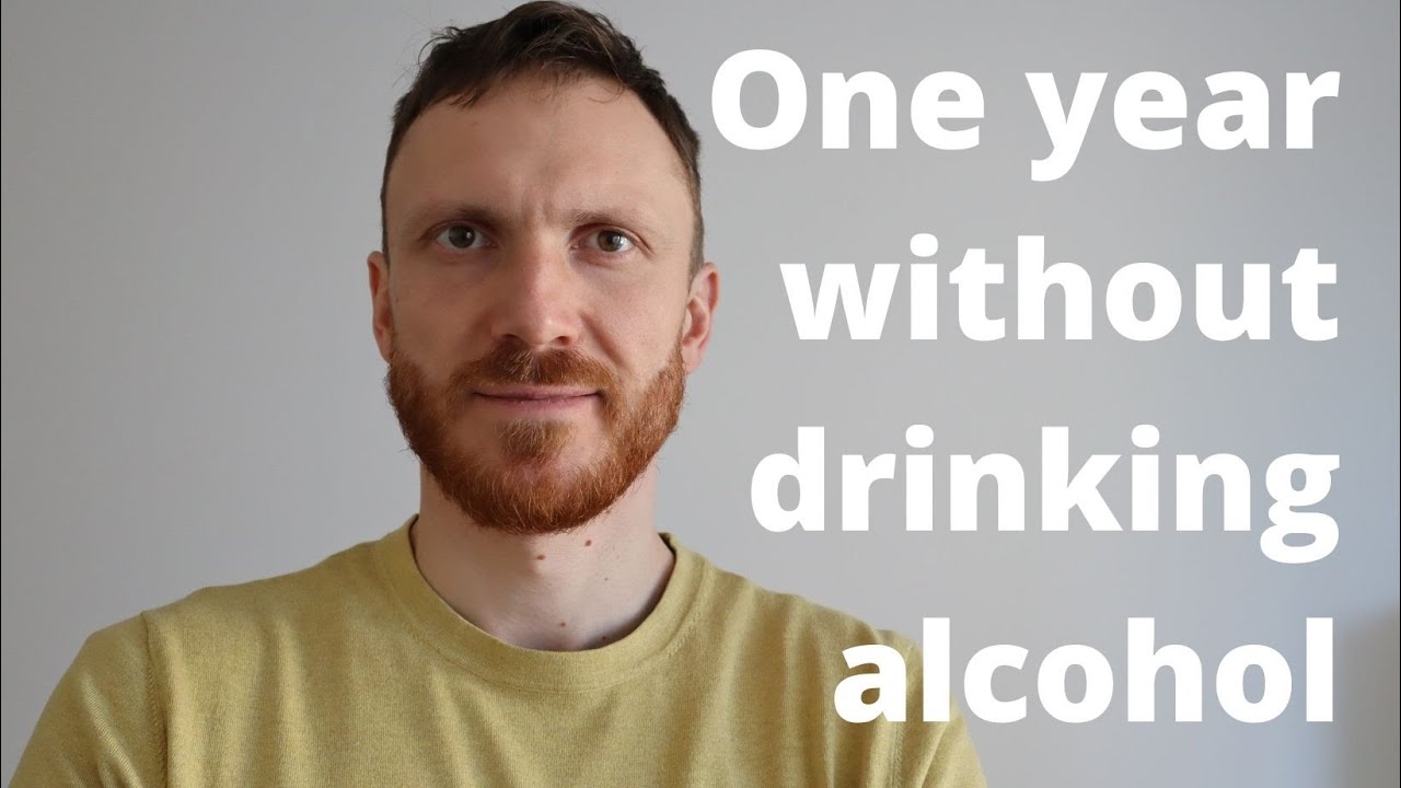 One year without drinking alcohol