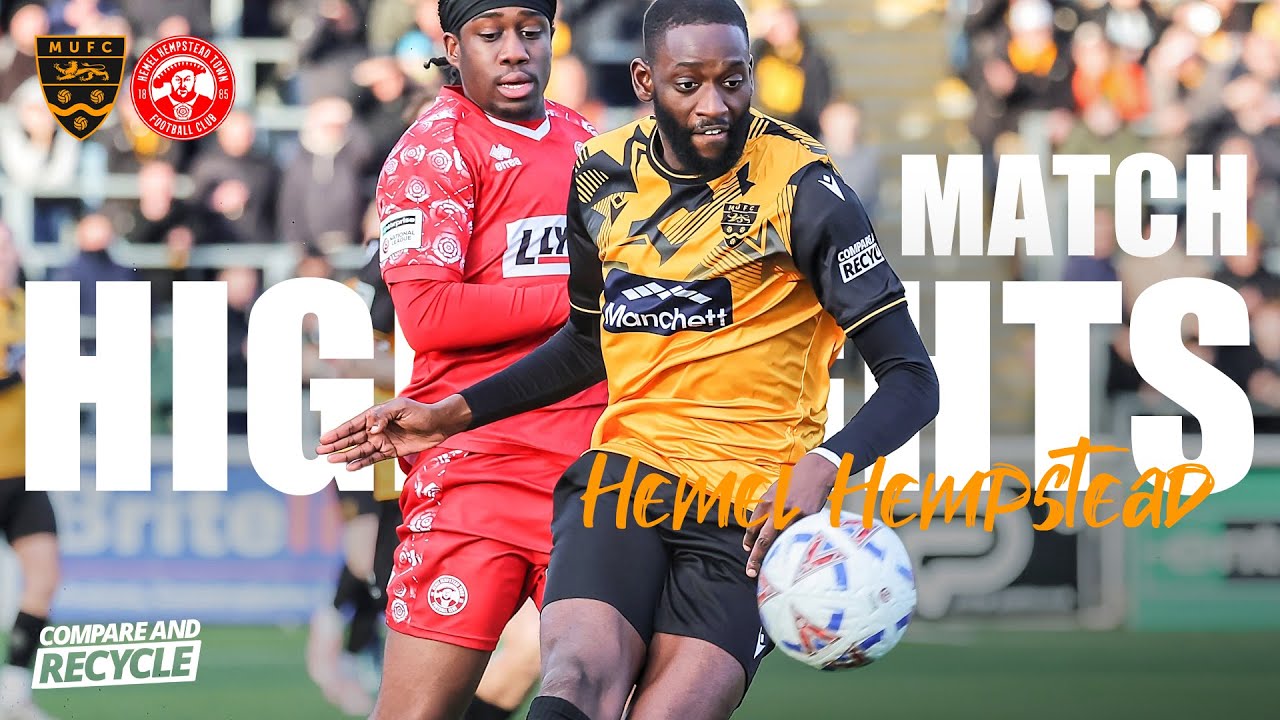 Maidstone United vs Hemel Hempstead (24/01/26)