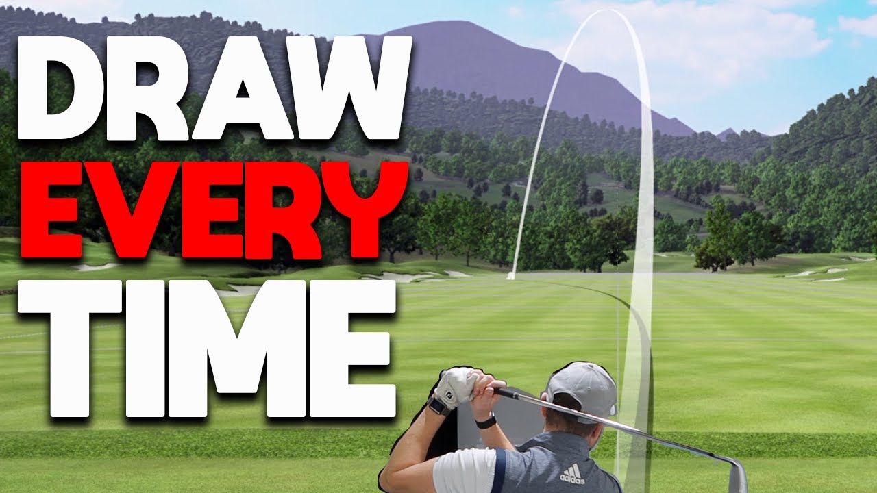 HOW TO DRAW THE GOLF BALL EVERY TIME