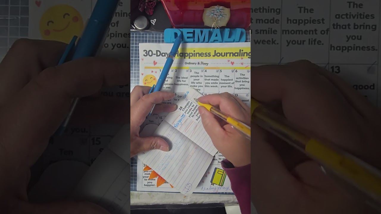 Journal with Desiree Demali Day #28 