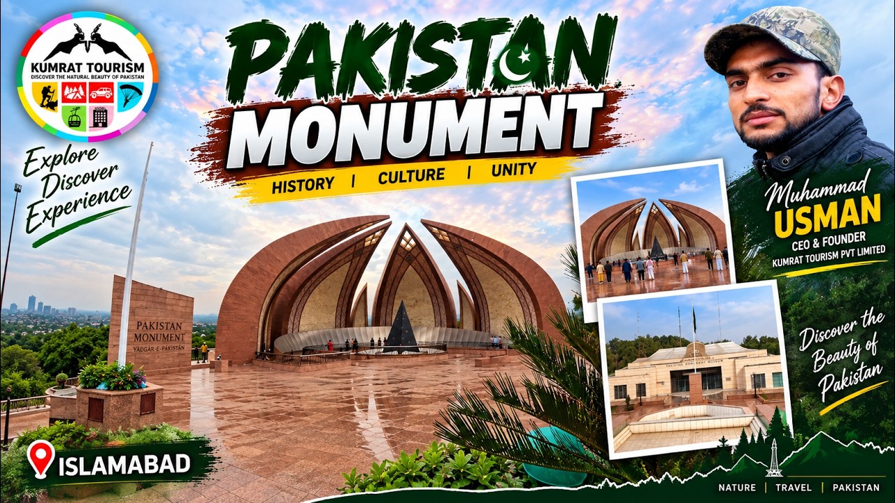 Pakistan Monument Islamabad 🇵🇰 | Yadgar-e-Pakistan | History, Culture & Beautiful Views
