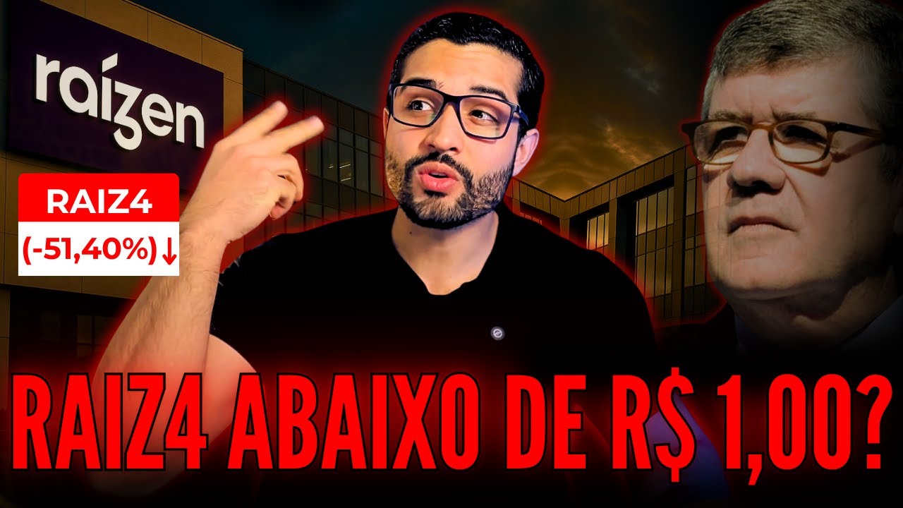 HÁ ESPERANÇA PARA A RAÍZEN? RAIZ4 EM QUEDA É CILADA OU OPORTUNIDADE?