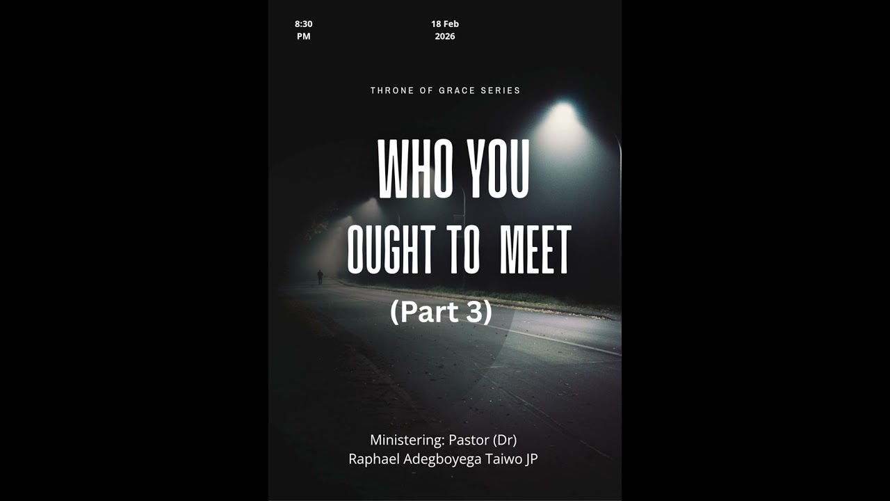 WHO YOU OUGHT TO MEET PT3 (ENI TI  O YE KI O PADE Apa Keta)