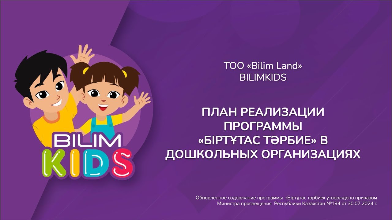 План реализации программы 
