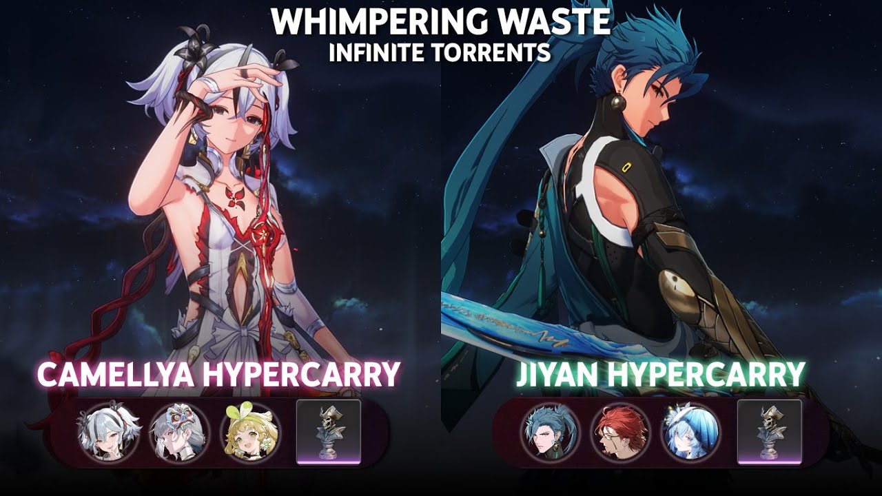 S0R1 Camellya Hypercarry & S0 Jiyan Hypercarry | Whimpering Waste | Wuthering Waves 2.5