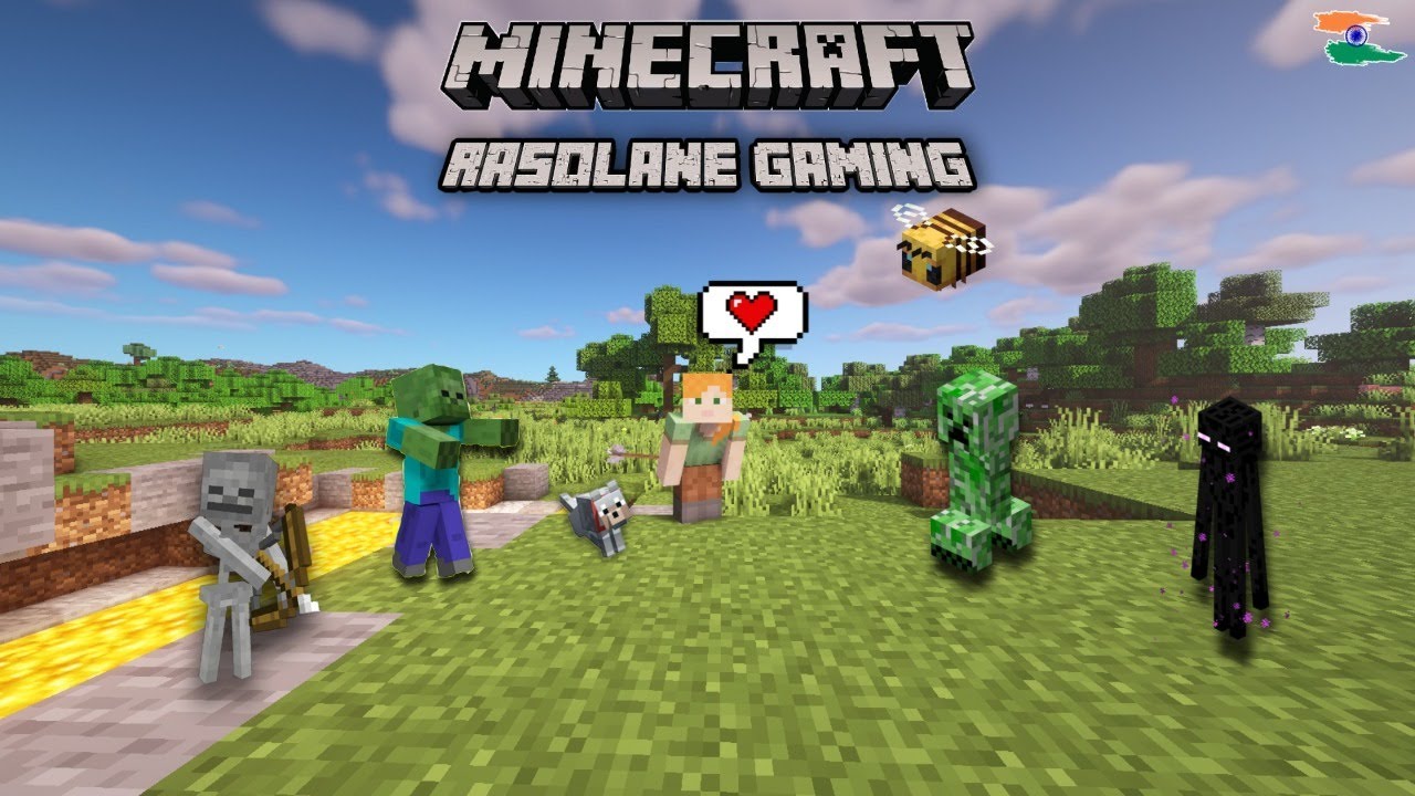 OMG Minecraft | First Day | Minecraft Hindi | Rasolane Gaming Live