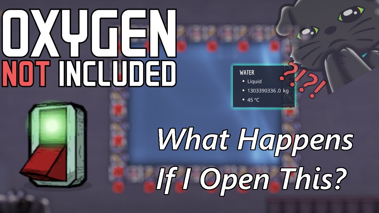 I Released Over 1 Billion Kgs of Water And This Happend - Water Asteroid - Oxygen Not Included