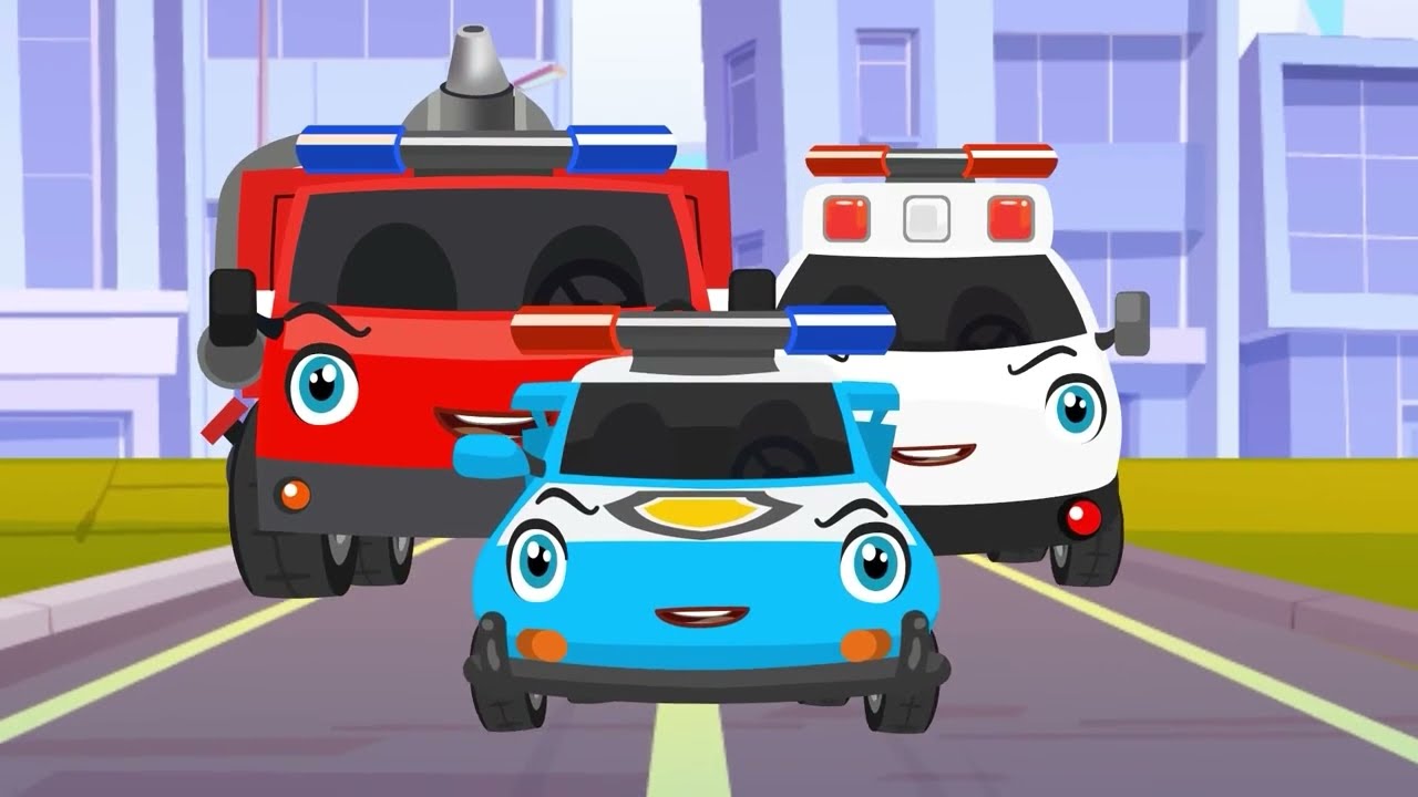 Soap Spill Disaster!! 🧼🚨 | Police Car & Friends Rescue Cars Cartoon