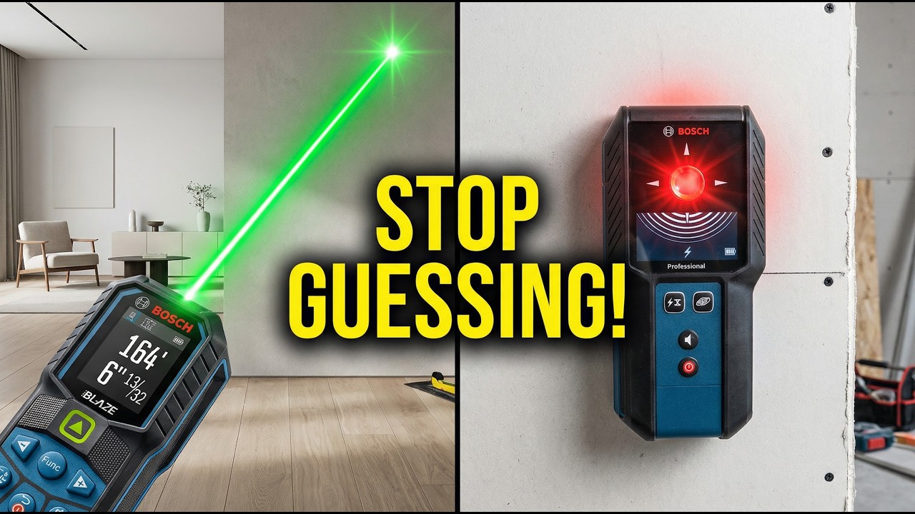 Best Precision Tools for 2026 Spring Renovation: Bosch Laser Measures & Wall Scanners