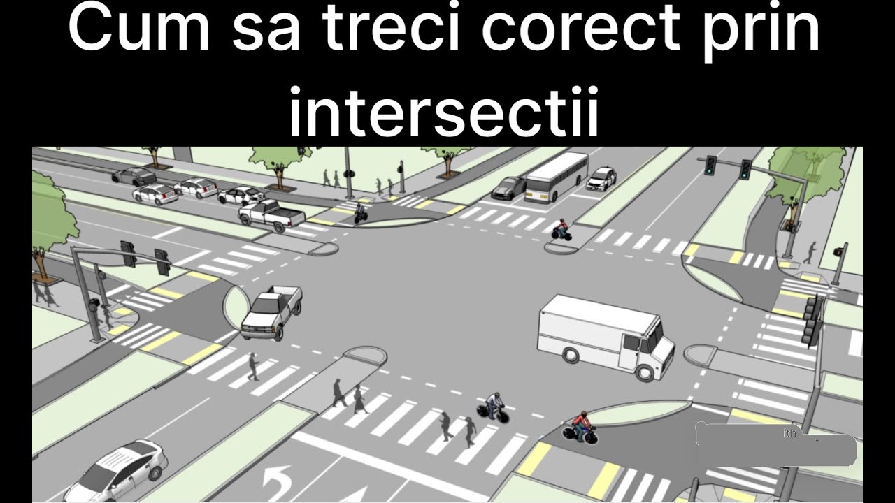 Cum sa treci corect prin intersectii