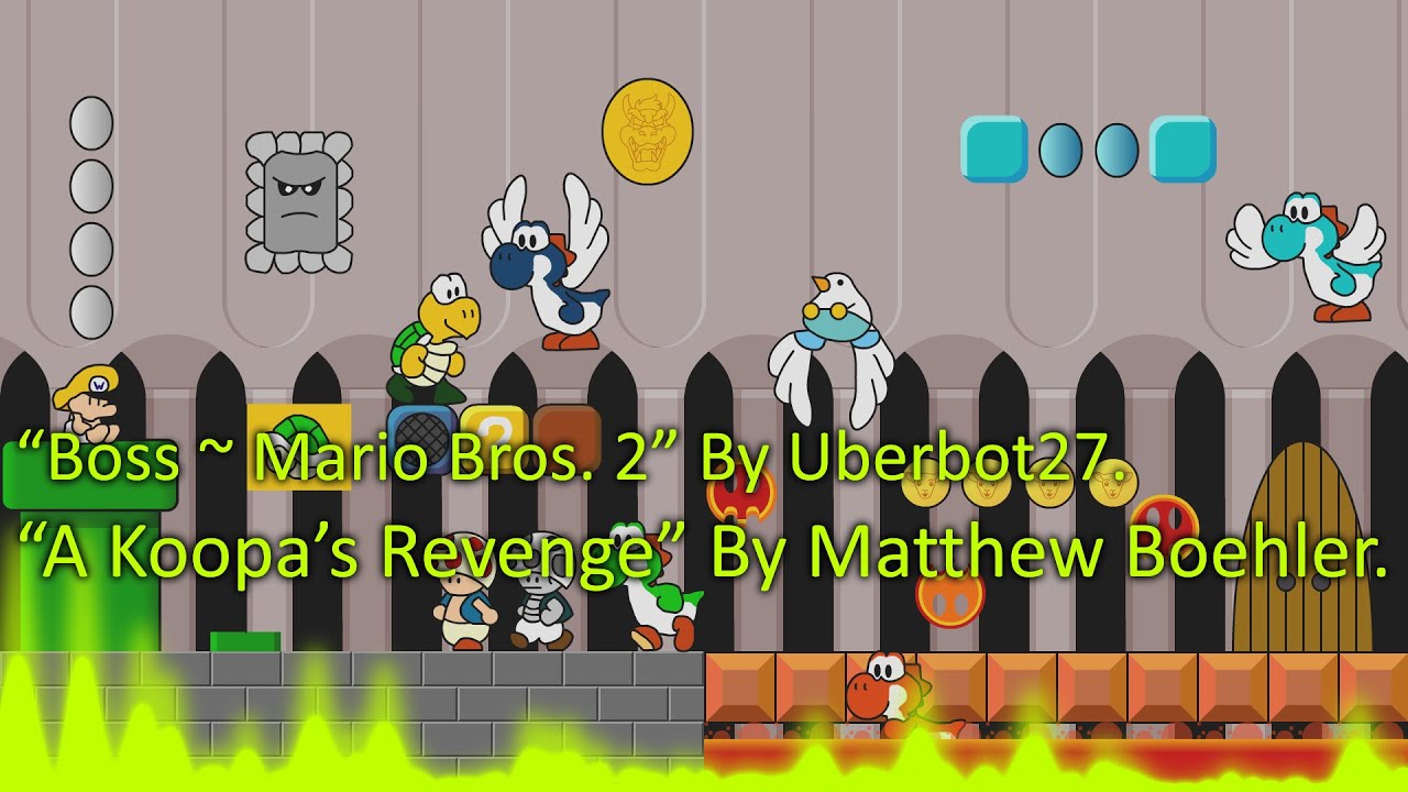 A Koopa's Revenge ~ Bowser's Castle SOUNDTRACK!