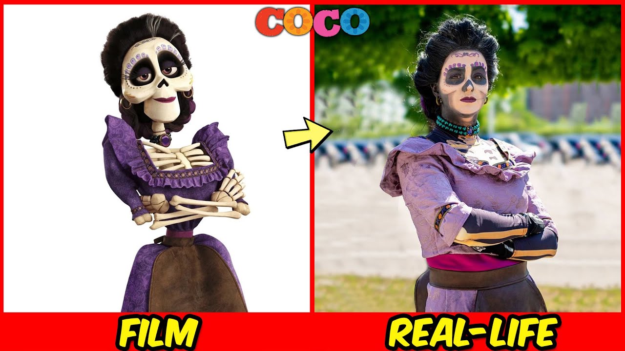 Disney COCO 🔥 Real Life 👉 2024