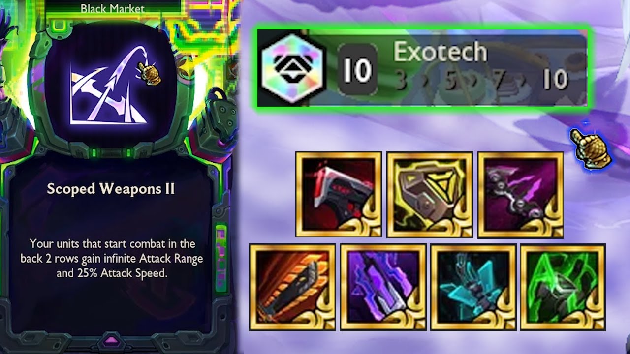 10  EXOTECH GOT FULL RANG  IS INSANE!!! | TFT SET 14 #tftset14 #teamfighttactics