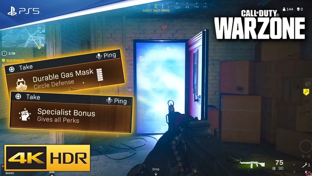 Warzone Solo [HDR 4K] High Kill Gameplay (Thermal MP7) No Commentary