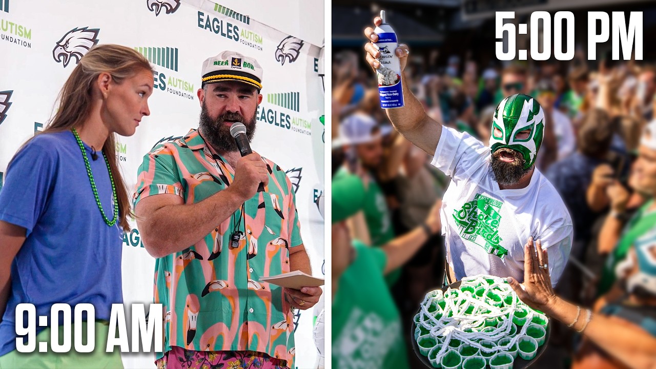 48 Hours with Jason Kelce in Retirement