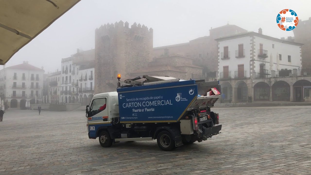 CONYSER - Servicio Puerta a Puerta de recogida selectiva Papel y Cartón Comercial