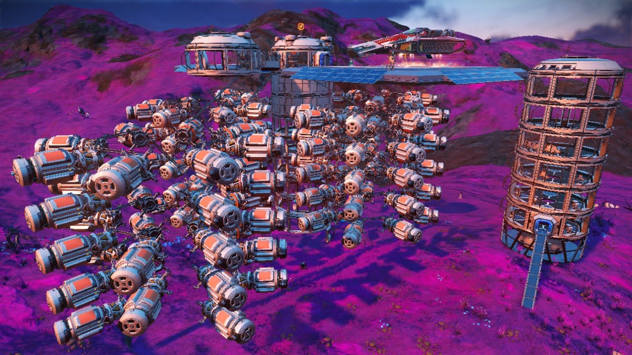Aumentei a Mega Farm para 80 milhões em ouro. - No Man's Sky