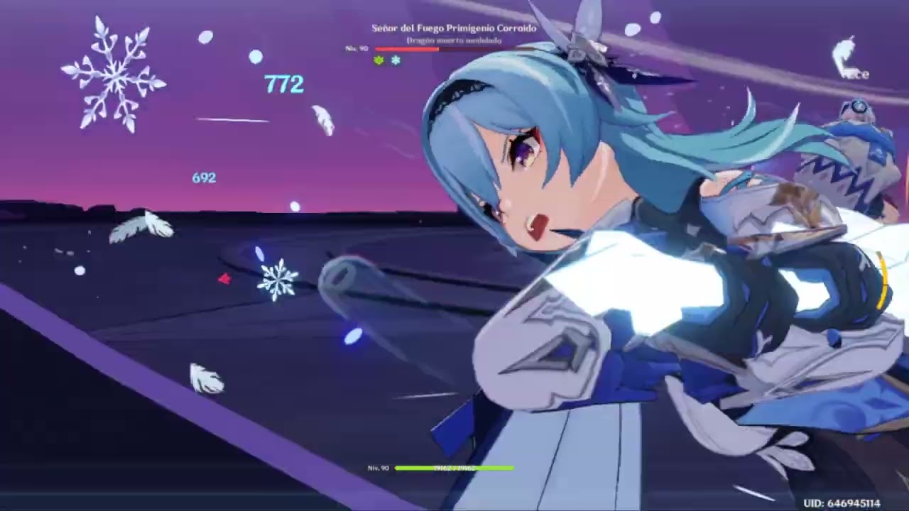 GENSHIN IMPACT EULA DOMINIO EL PROFUNDO Y TRANSITORIO VACIO