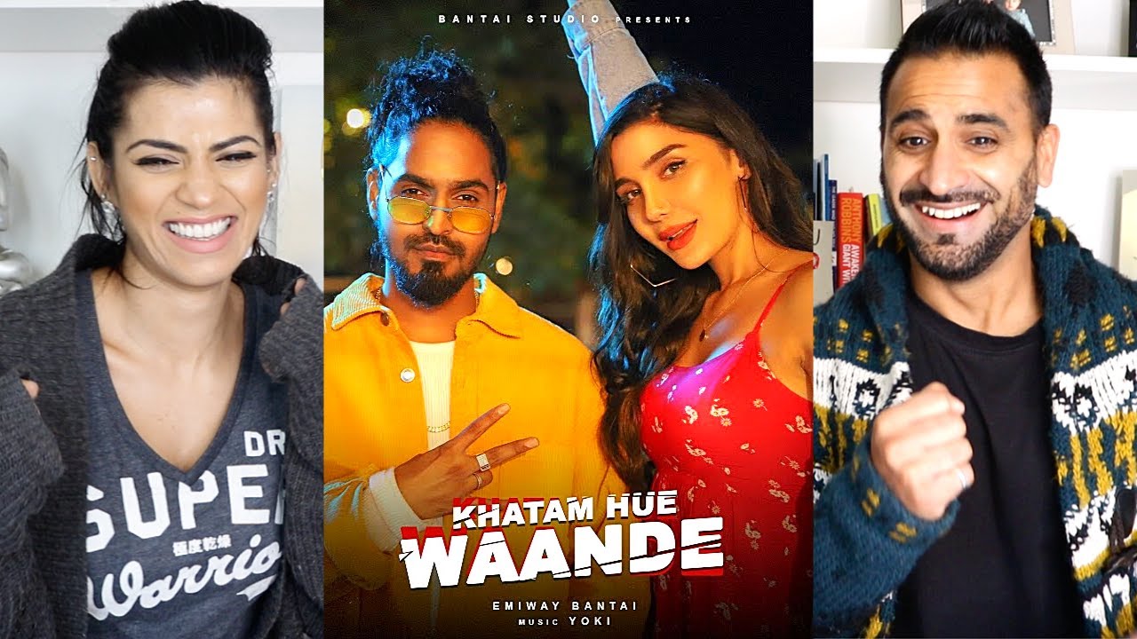EMIWAY - KHATAM HUE WAANDE (Prod.YOKI) (OFFICIAL MUSIC VIDEO) | Magic Flicks | Indian/UK REACTION!!