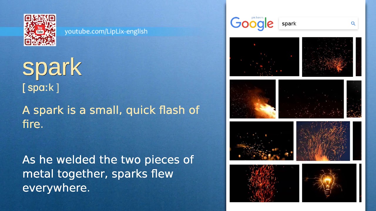 Spark : C2 level english vocabulary lesson, www.LipLix.com