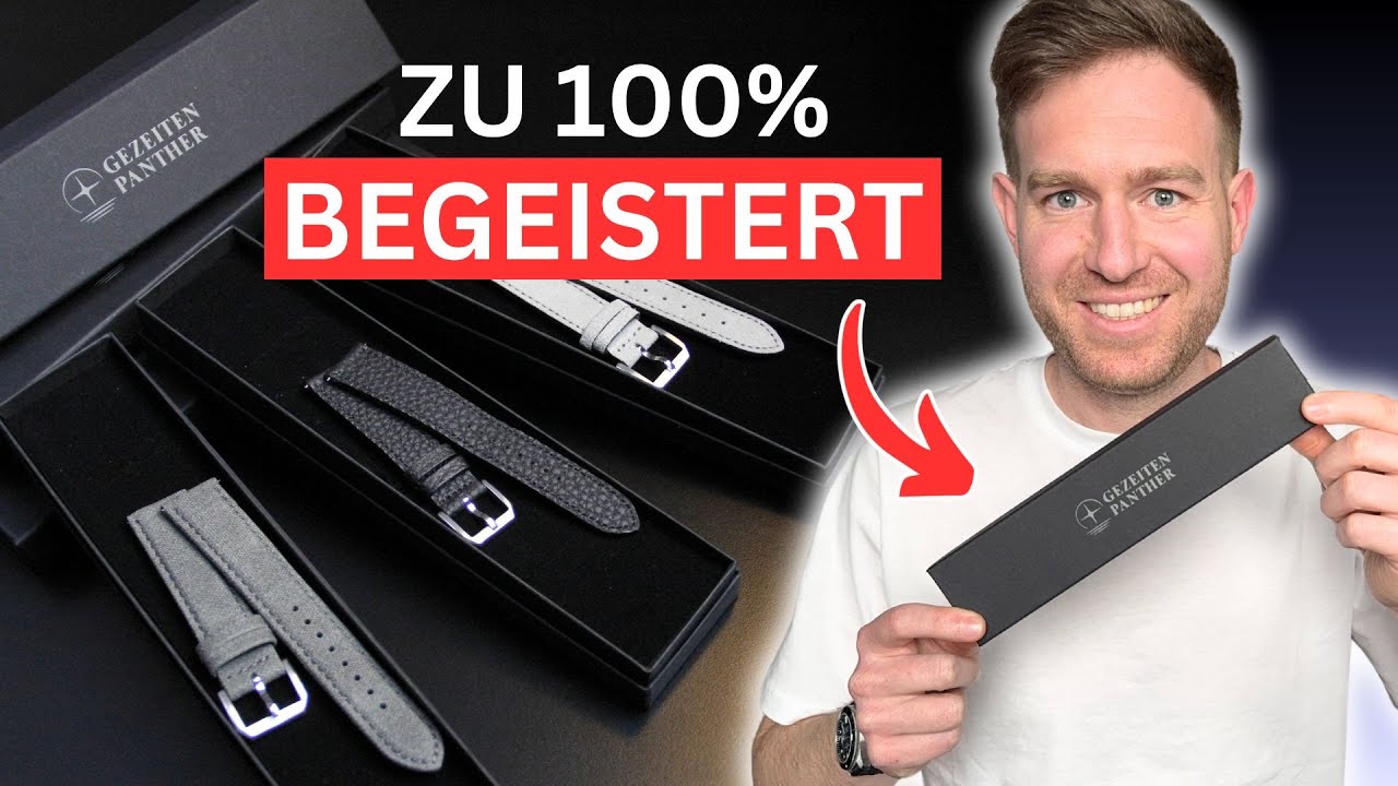 Review: GEZEITENPANTHER Uhrenbänder / Bänder für deine UHR | Gezeitenpanther