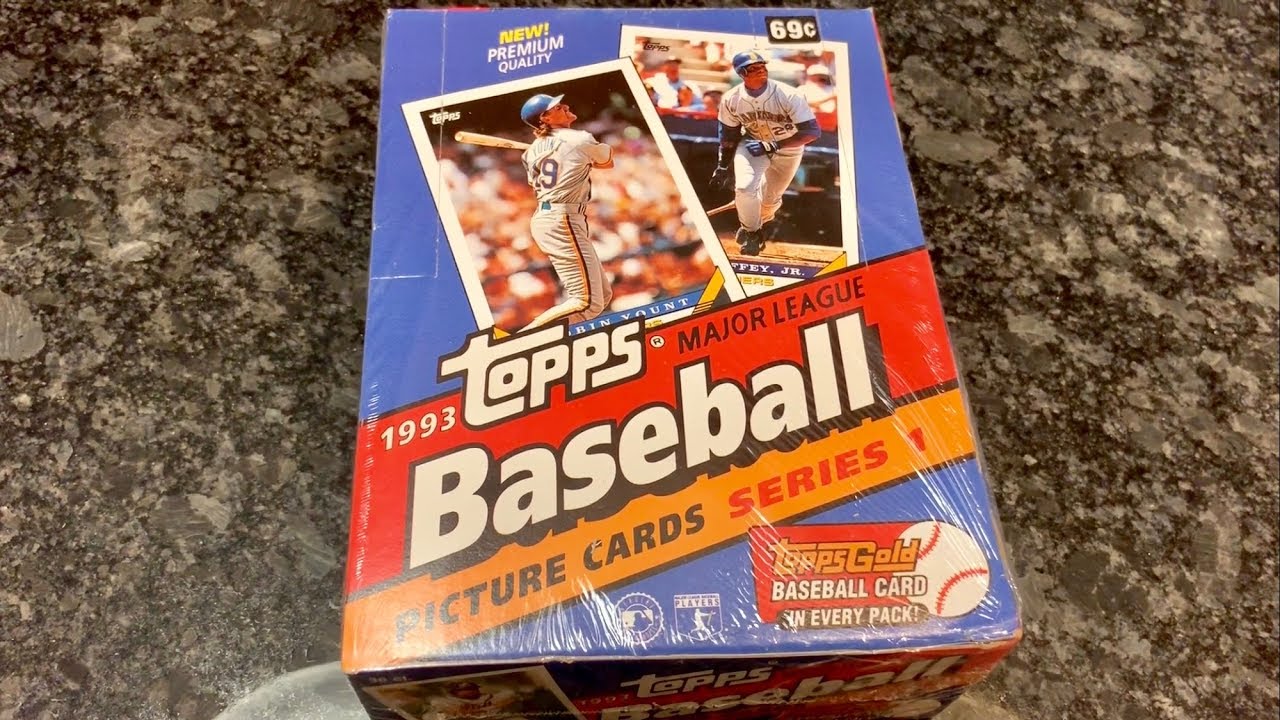 1993 TOPPS SERIES 1 BOX BREAK!  SEARCHING FOR DEREK JETER ROOKIE CARD (Throwback Thursday!)