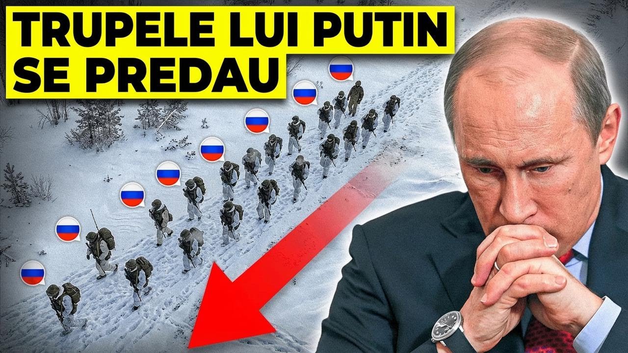 Soldații ruși se întorc împotriva lui Putin și se predau în masă
