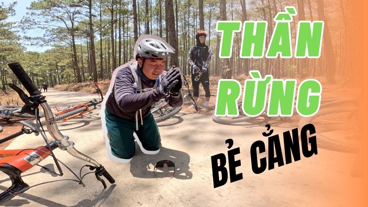 Thác Dahiong 7 tầng mát lạnh | Đạp xe Đà Lạt | MTBVlog