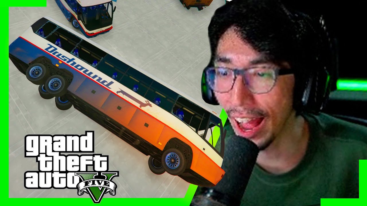 CONFUSÃO de BUSÃO! - GTA V Corridas Malucas #411