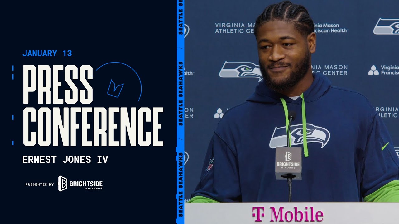 Ernest Jones IV On Preparing For The Divisional Round, Being Named An All-Pro
