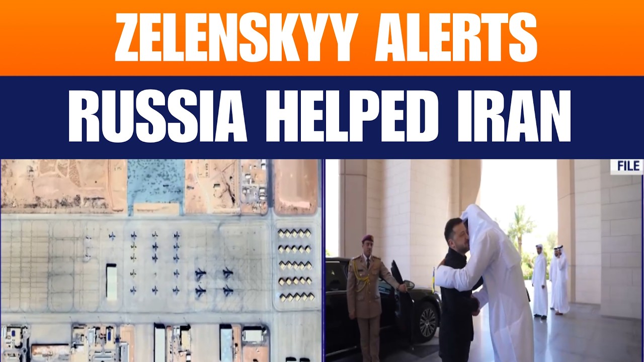 Zelenskyy Claims Russia Helped Iran Target U.S. Base in Saudi Arabia