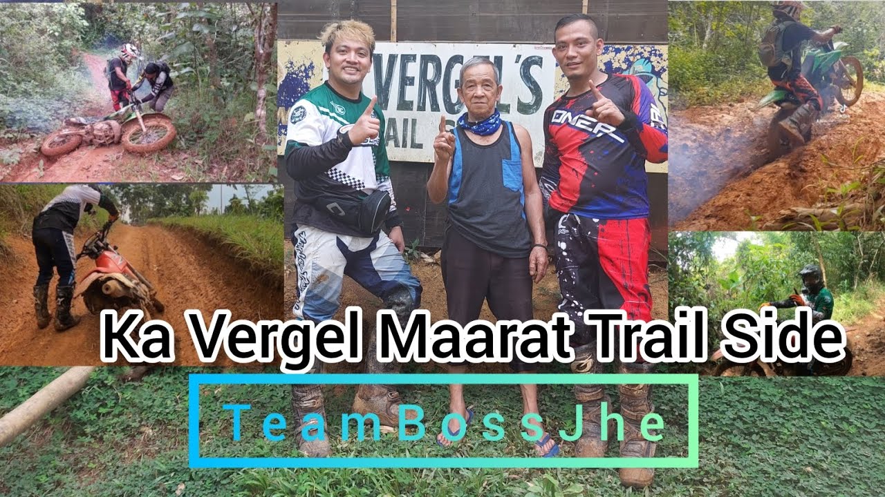 BossJhe Sumabak Sa Trail /Ka Vergel Maarat Trail Side