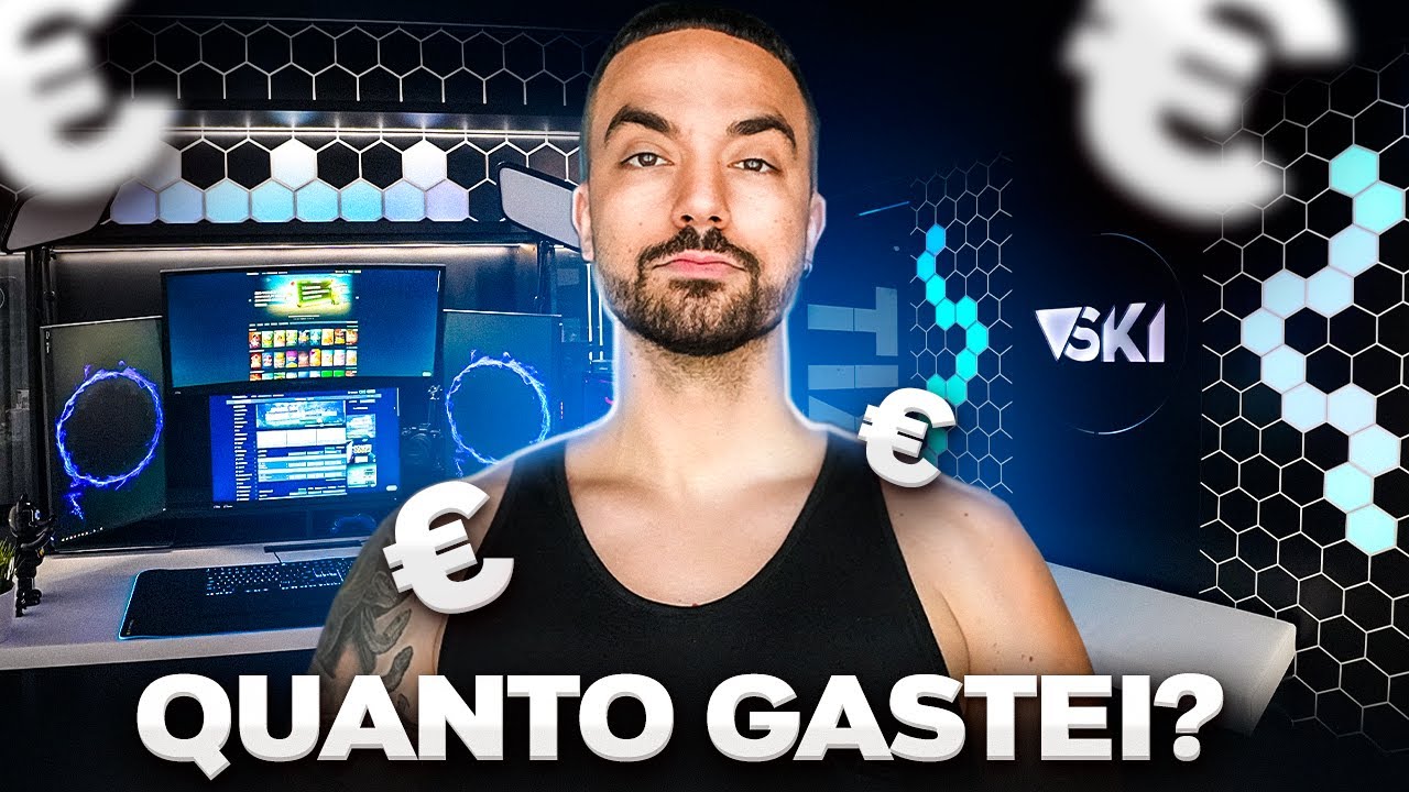 QUANTO DINHEIRO GASTEI NO MEU EST&Uacute;DIO/SETUP DE SONHO ?!