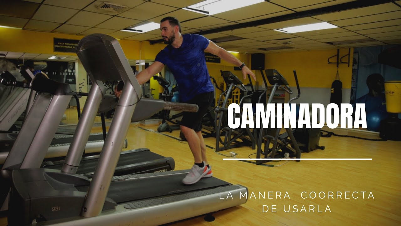 Sácale provecho a la caminadora
