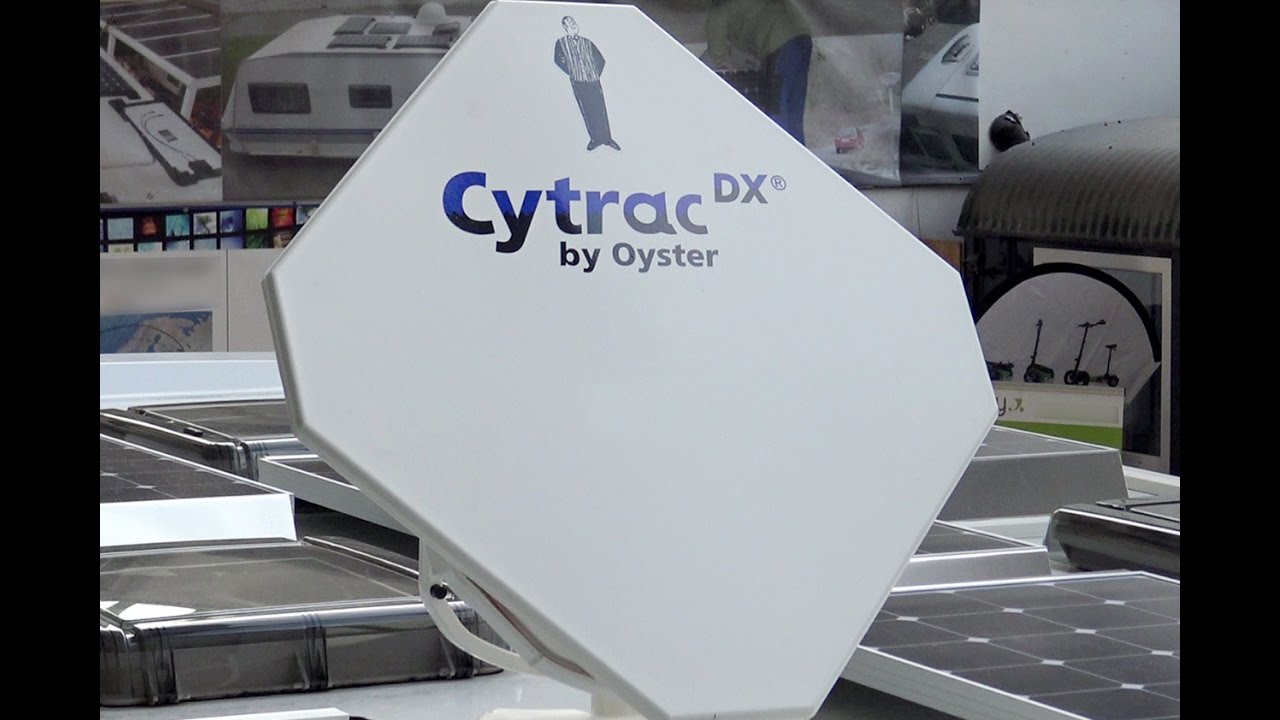 Cytrac DX – vollautomatische Sat-Anlage von Oyster / ten Haaft