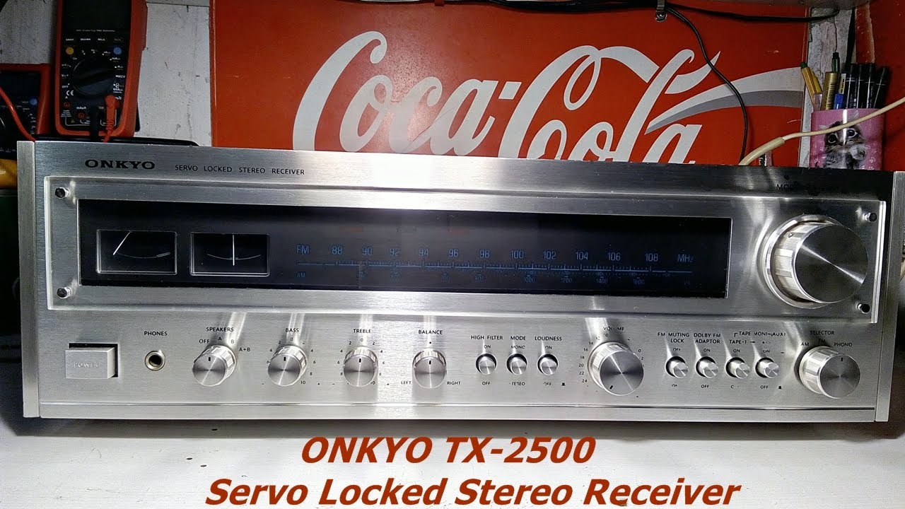 ONKYO TX-2500 Receiver /Monster/ (1979-80) Part 1 Repair