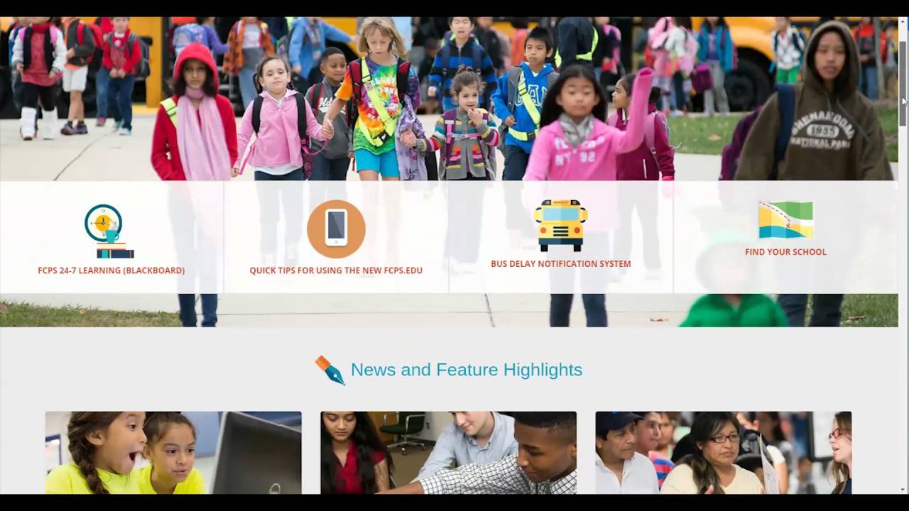 Quick Tips for Using the New FCPS.edu