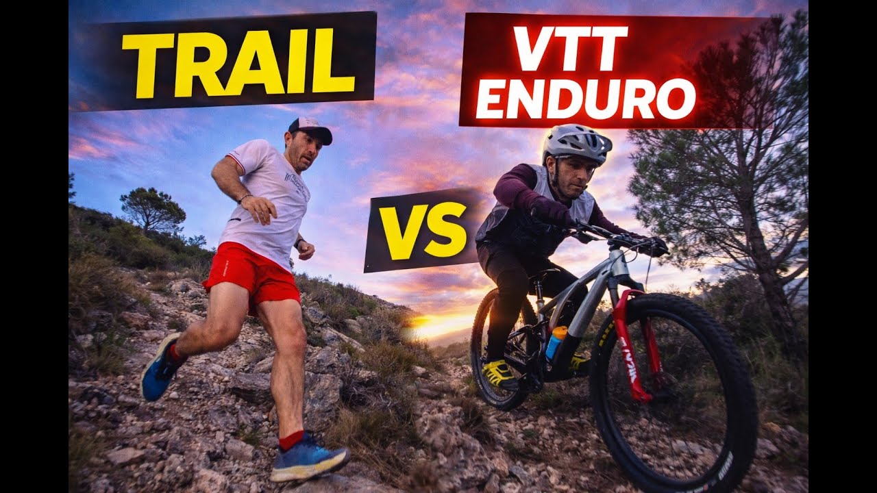 Trail  vs  enduro : même sentier, mêmes sensations ?
