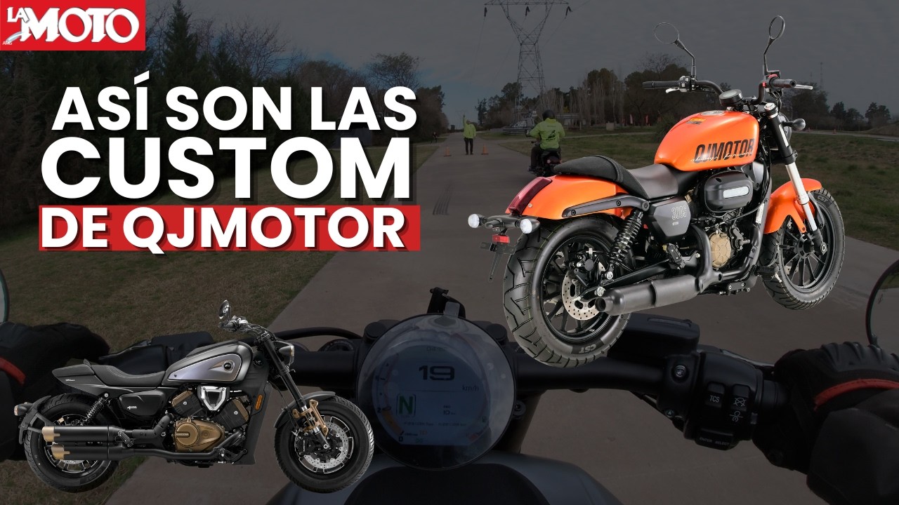 LANZAMIENTO | QJMOTOR SRT 550 SX, SRV 300 y SRV 600 V4, PRECIOS y SENSACIONES
