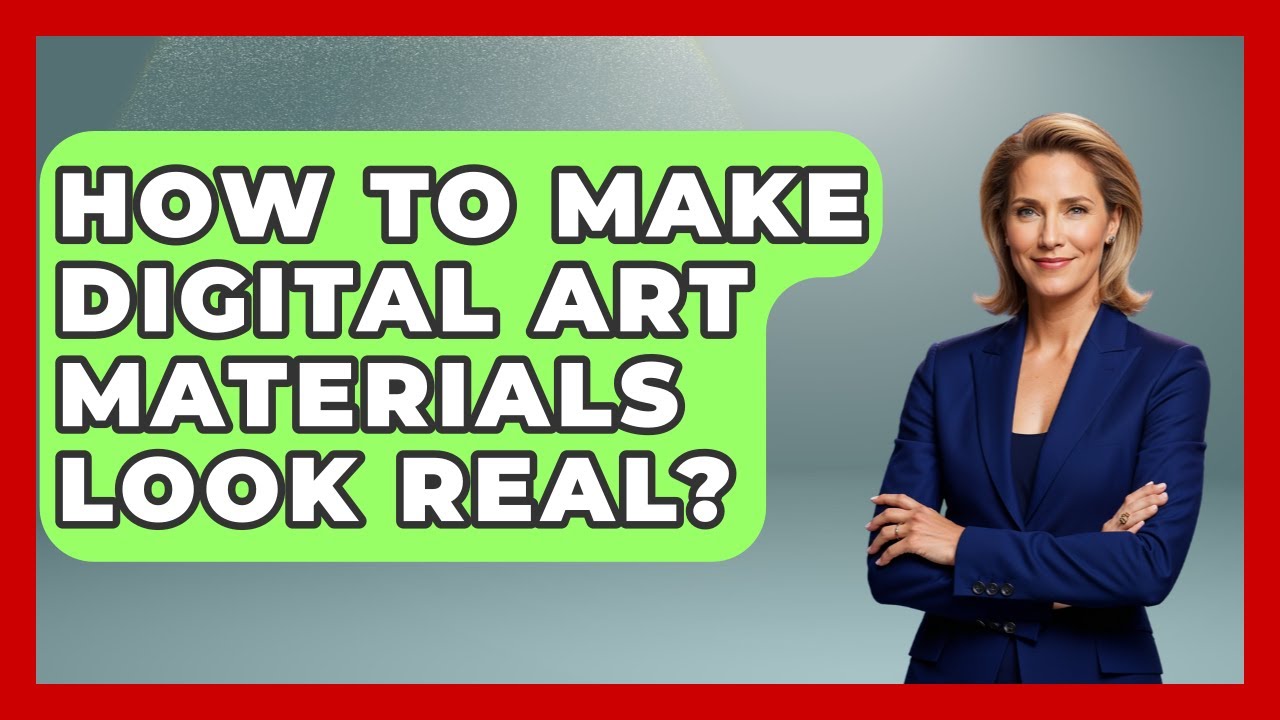 How To Make Digital Art Materials Look Real? - The Virtual Art Desk