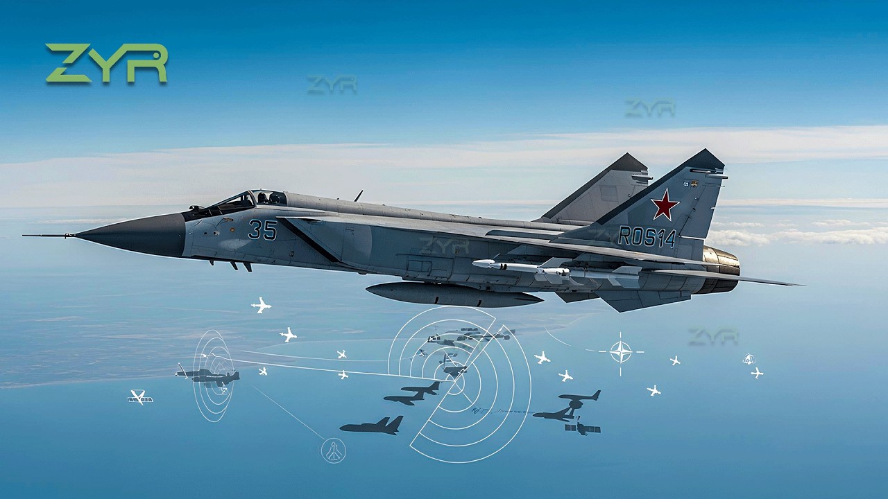 Истребитель МиГ-31 «Фоксхаунд» поднялся в воздух, НАТО немедленно приведено в состояние боевой готов