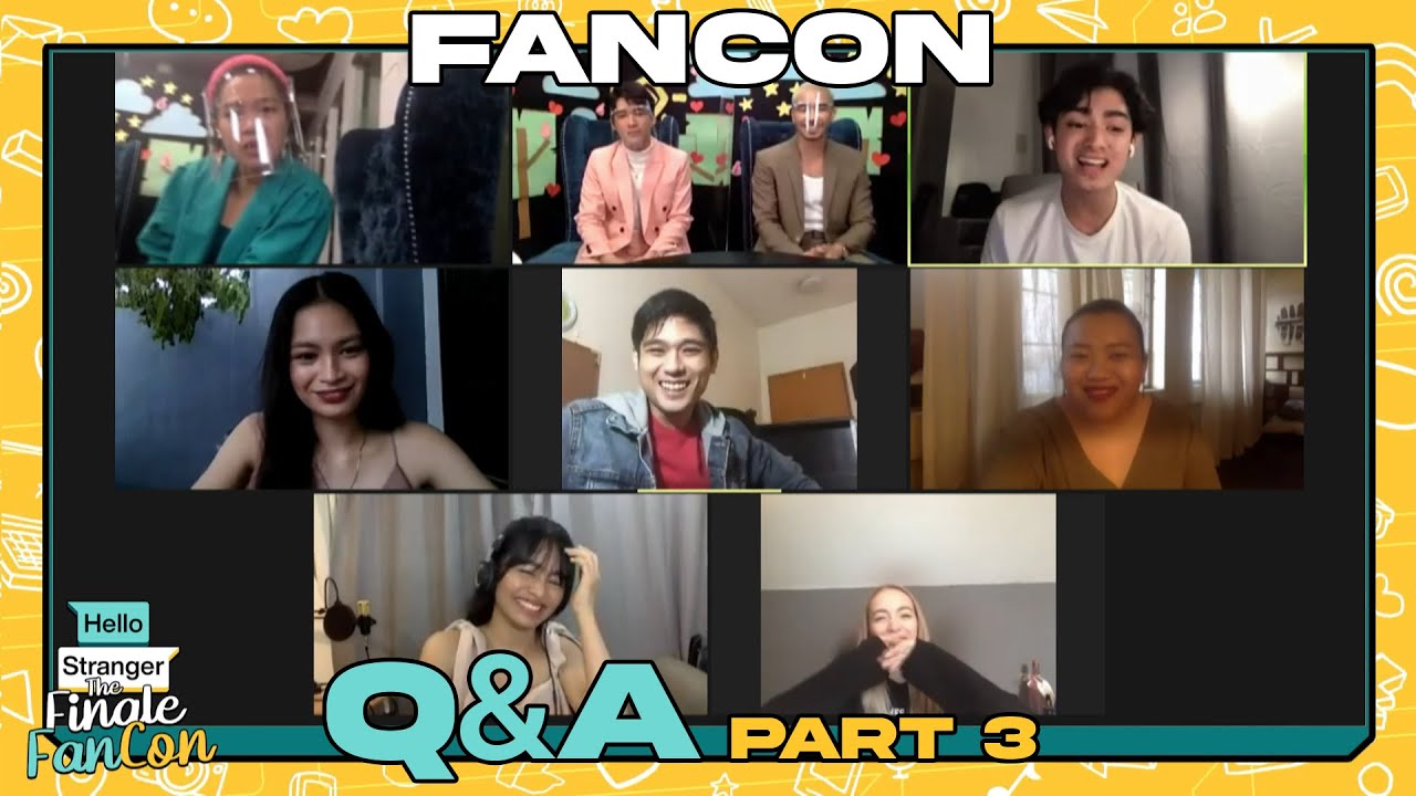 The Finale Fancon Q&A Part 3 | Hello Stranger