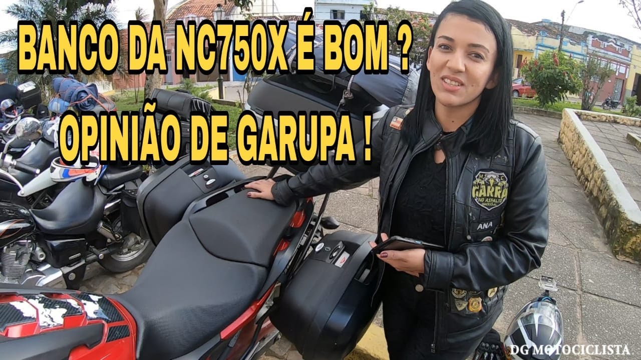 BANCO DA NC750X É BOM ? OPINIÃO DE GARUPA !