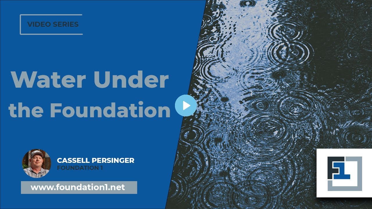 What Happens If Water Gets Under the Foundation of a House? | Foundation 1