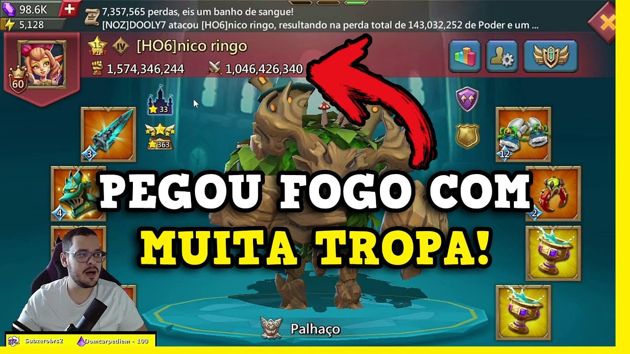66M DE TROPAS NA TRAP RALLY! Lords Mobile