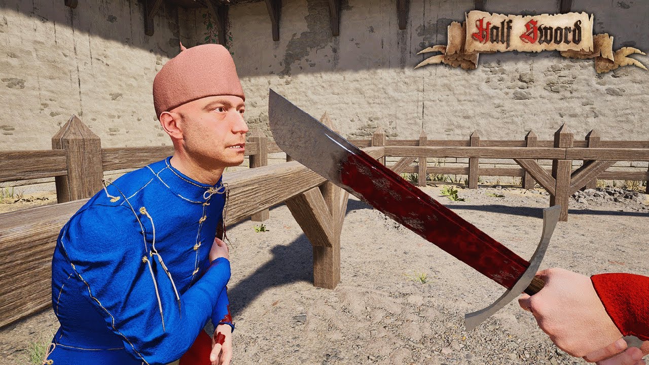 Crazy medieval ragdoll fight (ragdoll physics) - Half Sword - Ep54