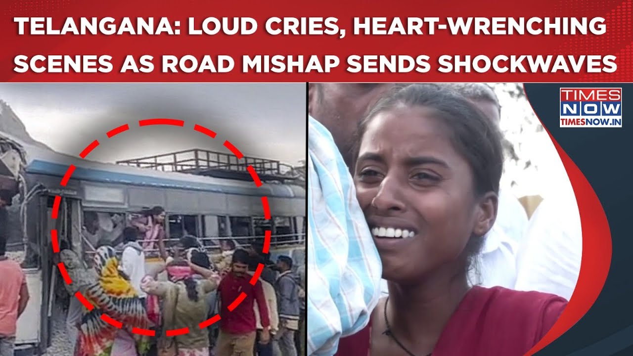 Telangana Accident: Loud Cries, Heart-Wrenching Scenes At Ranga Reddy Site As Mishap Kills 20