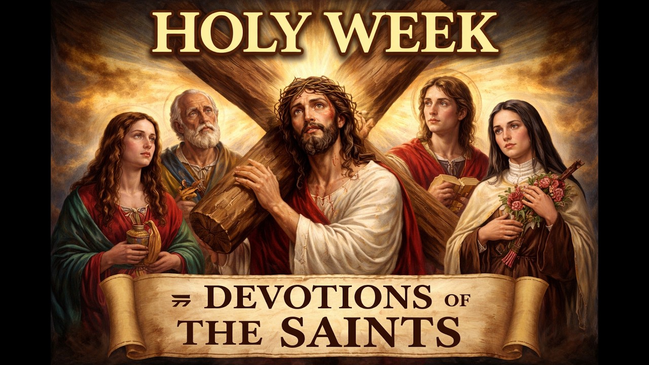 Holy Week Devotion by Saints | Powerful Catholic Prayers & Reflections for Lent & Passion of Christ